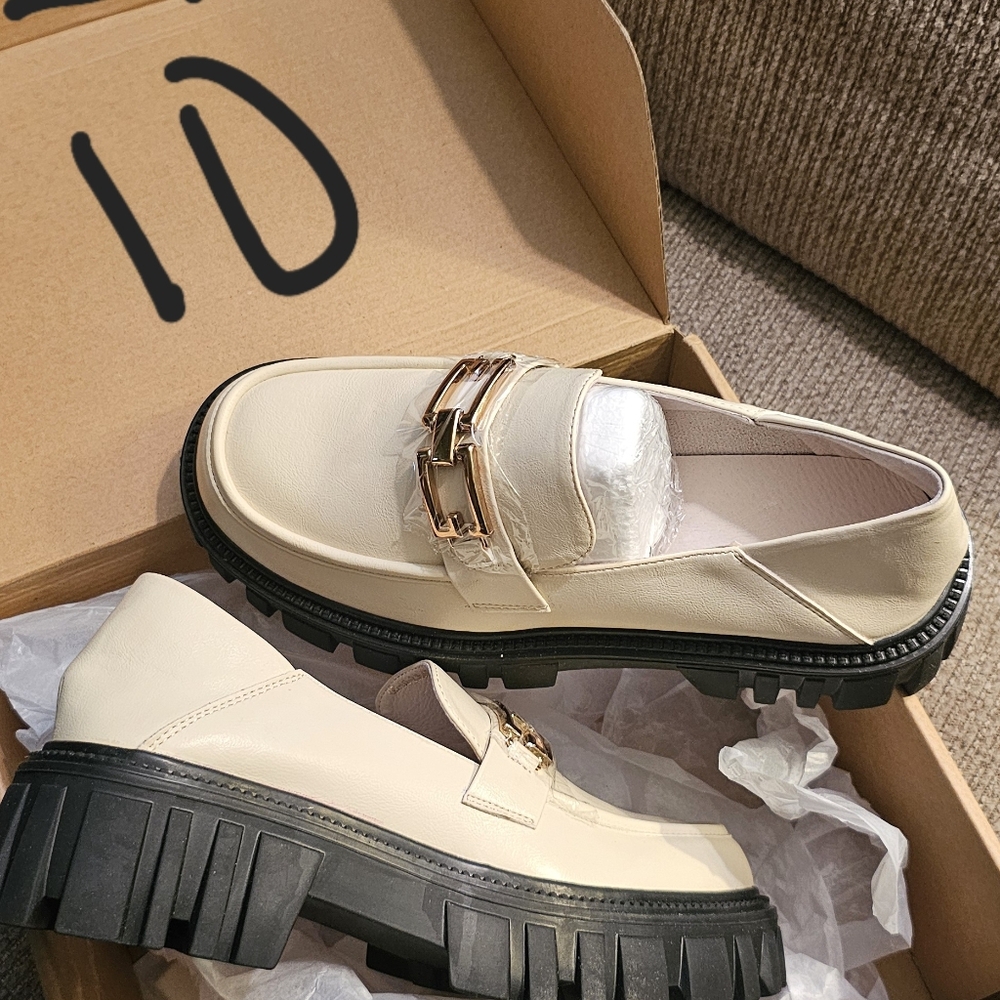 Lattelier Vegan Leather Loafers